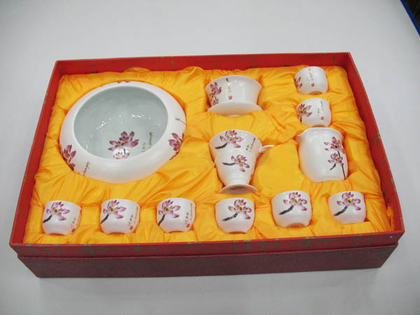 精品茶具 礼品装 白瓷系列