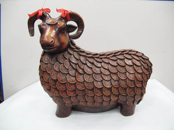 经典家居摆饰工艺品-金羚羊