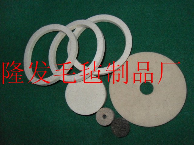 羊毛毡制品，异型毛毡制品，毛毡条