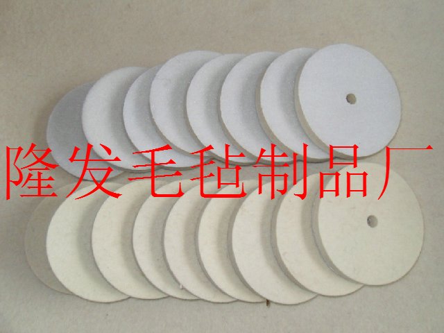 羊毛毡抛光轮，羊毛抛光轮，纯羊毛轮