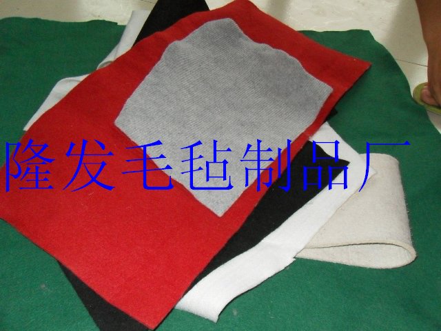 色工业毡，工艺装饰毛毡，娱乐毛毡