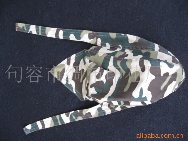 迷彩印花球迷帽，海盗帽