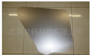 韩国大宇汽车玻璃窗部分裁切下来的镀锌板边角料