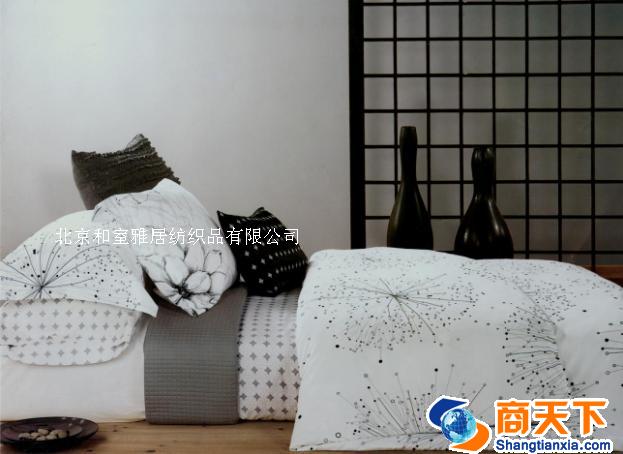 悠然绽放 60×40贡缎四件套