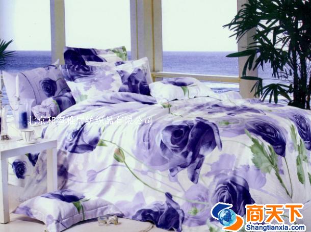 花香柔情 活性大提花四件套