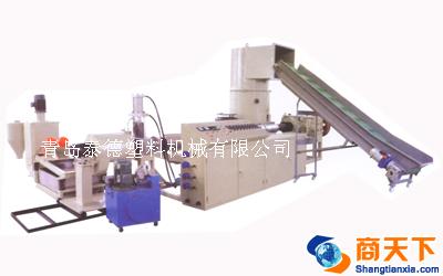PET塑料造粒生产线设备机器挤出机组 塑料机械