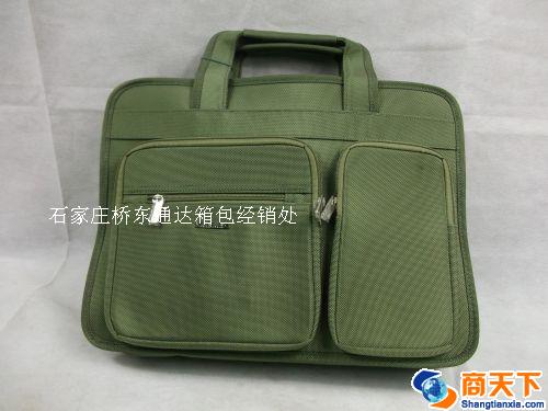 电脑包 墨绿色