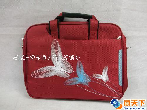 电脑包 红色