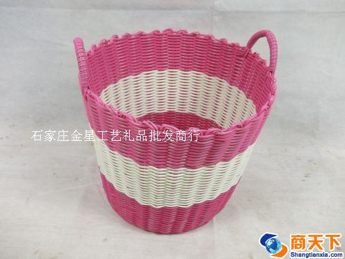 pvc大篮子 编织筐