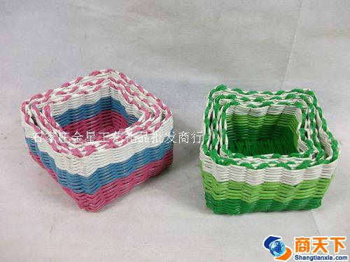 pvc编织筐