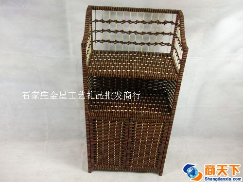 编织鞋柜