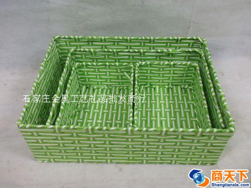 编织收纳筐