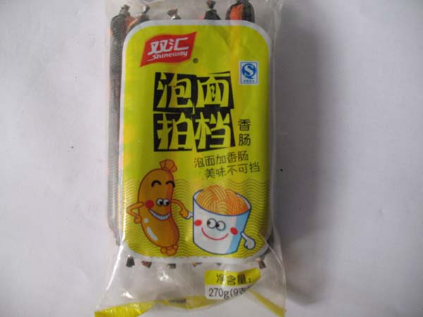 双汇泡面拍档香肠