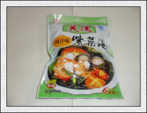 72克美浓鸡汁紫菜汤