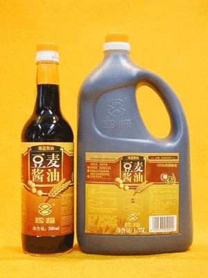 珍极豆麦酱油