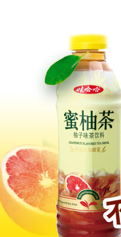哇哈哈蜜柚茶