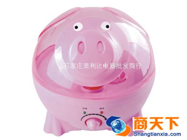 加湿器 富贵猪形