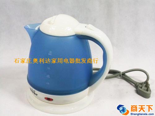 索爱电热壶 1.5L 蓝色