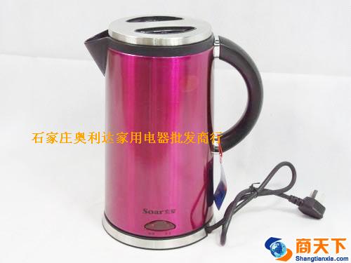 索爱电热壶 红色