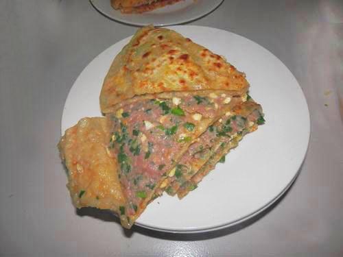猪肉大葱馅饼