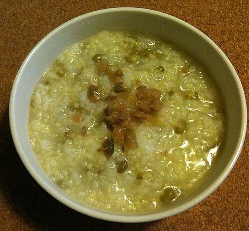 小米绿豆粥
