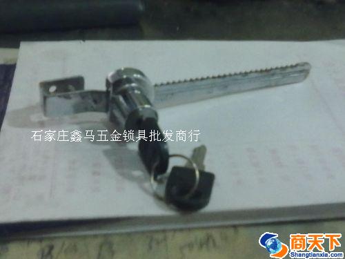玻璃柜锯齿锁
