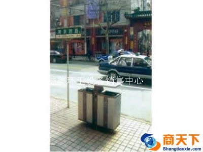 铁板果皮箱