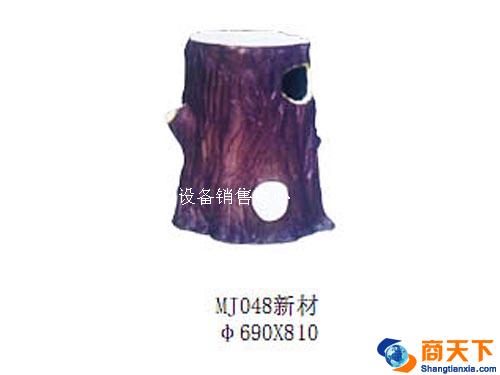 新材树墩垃圾箱