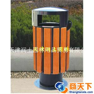 钢木果皮箱