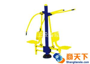 双人坐推坐拉训练器
