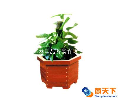 木质花盆