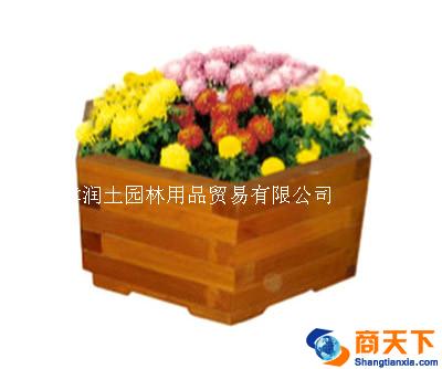 木质花盆