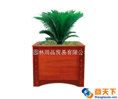 木质花盆