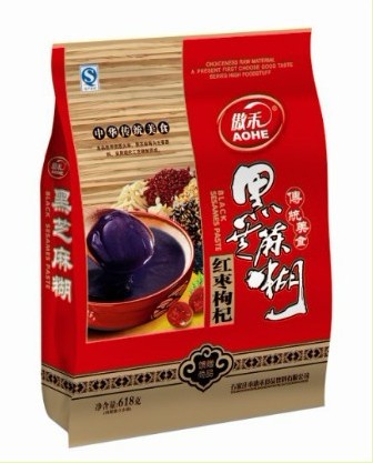 红枣枸杞黑芝麻糊