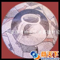 石材圆套花