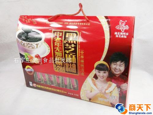 礼盒 德力兴 黑芝麻糊