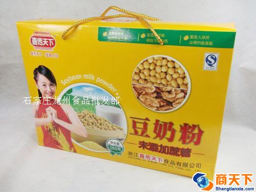 礼盒 喜传天下 豆奶粉
