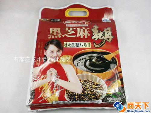 喜传天下 无蔗糖八珍黑芝麻糊