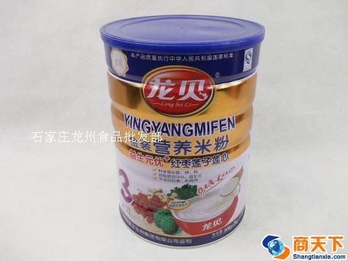 龙贝 金装营养米粉 红枣莲子莲心