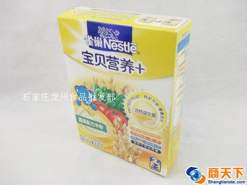 雀巢宝贝营养+ 蔬菜配方米粉