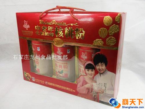 礼盒 德力兴 中老年无蔗糖核桃粉