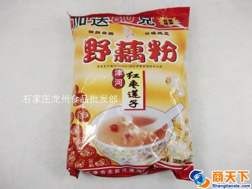 红枣莲子野藕粉