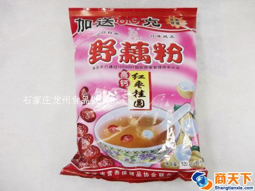 红枣桂圆野藕粉