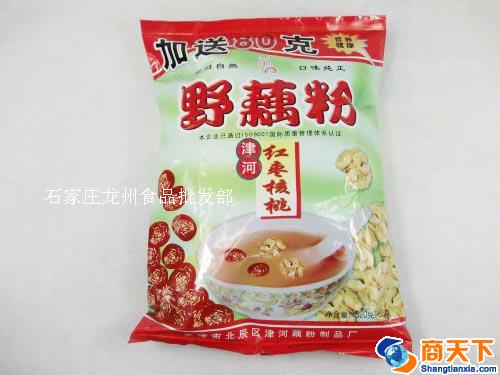 红枣核桃野藕粉