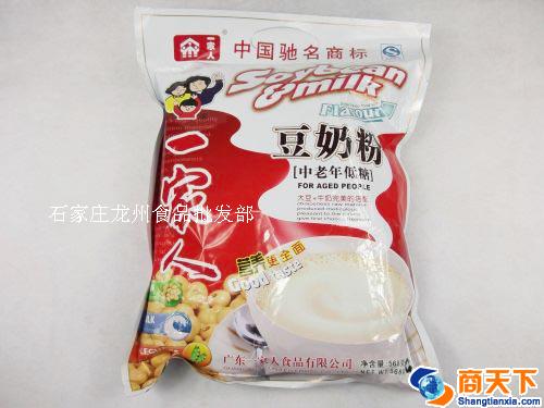 一家人 中老年低糖豆奶粉