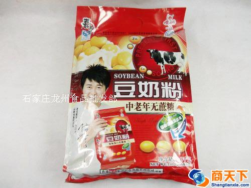 喜互惠 中老年无蔗糖豆奶粉