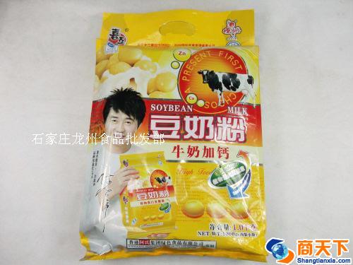 喜互惠 牛奶加钙豆奶粉