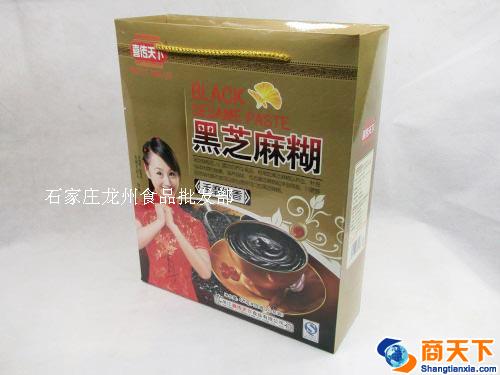 礼盒 喜传天下 手磨纯香黑芝麻糊