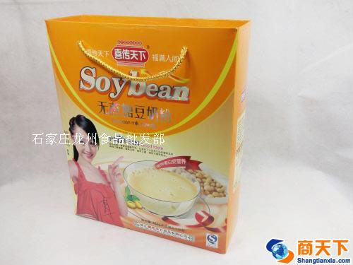 礼盒 喜传天下 无蔗糖豆奶粉