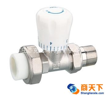 345黄铜温控PP-R手动调节阀